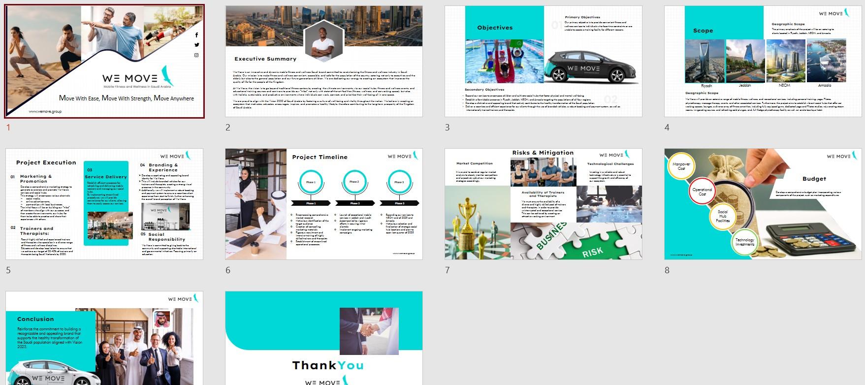 startup pitch deck template